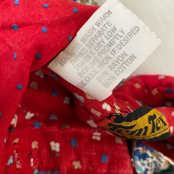 Tem Tex Vintage Floral Top - Picture 7 of 10